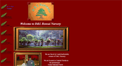 Desktop Screenshot of dlnursery.com